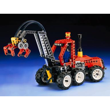 pneumatic log loader