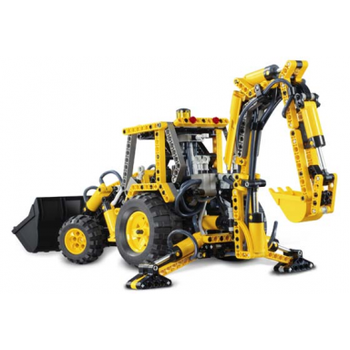 back-hoe loader backhoe