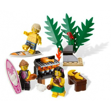 minifigure beach accessory pack blister pack