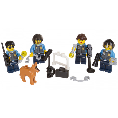 city police accessory set blister pack