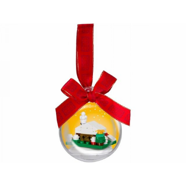 christmas ornament snow hut
