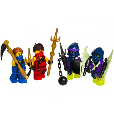 ninja army building set blister pack
