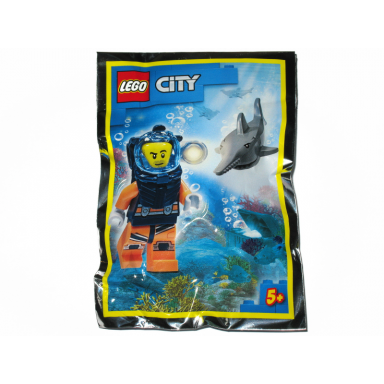 diver and sawfish foil pack