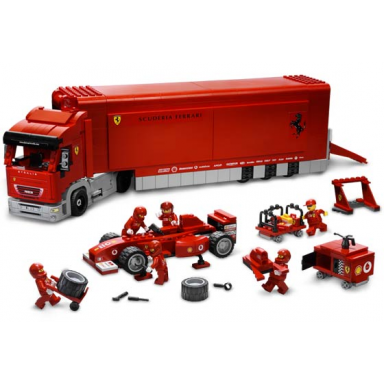 scuderia ferrari truck