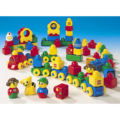 large stack n learn set vehicles