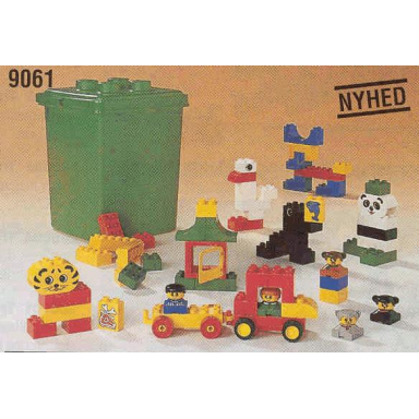duplo basic green bucket - 66 elements