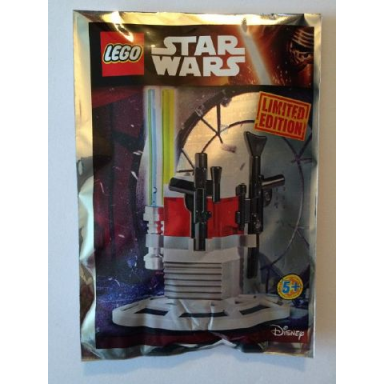 jedi weapon stand foil pack