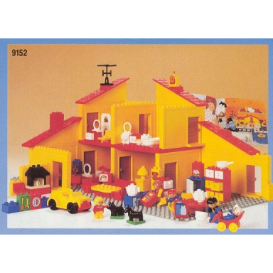 duplo house -123 elements