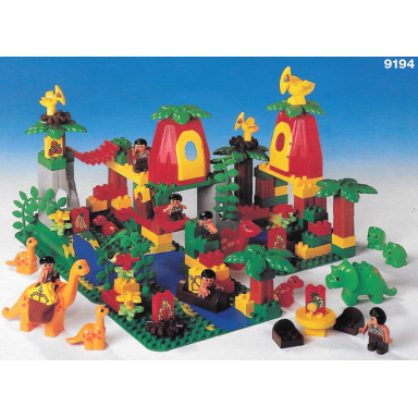 giant duplo dinosaur set
