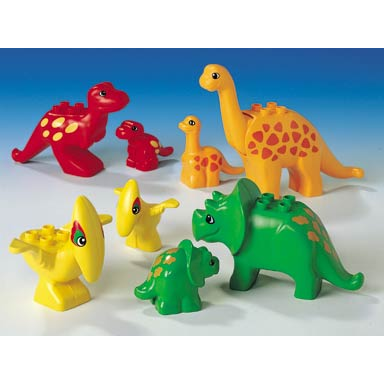 duplo dinosaur families