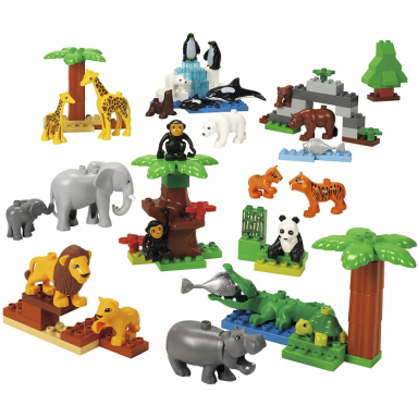 wild animals set