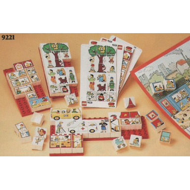 mosaic puzzles - town