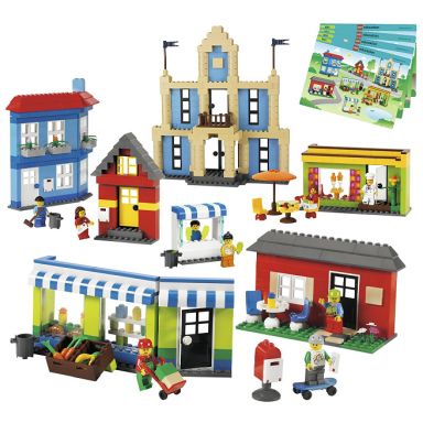 city buildings set