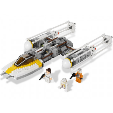 gold leaders y-wing starfighter