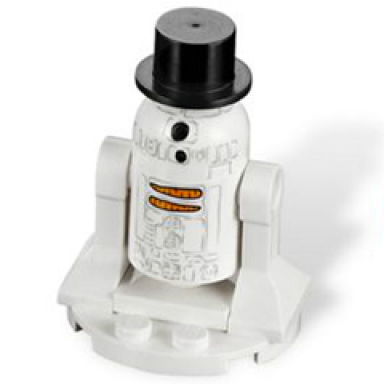 advent calendar 2012 star wars day 23 - snowman r2-d2