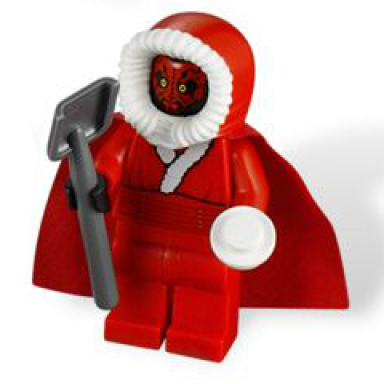 advent calendar 2012 star wars day 24 - santa darth maul