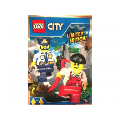 policeman and crook foil pack