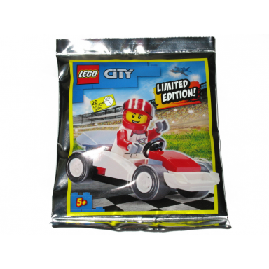driver and race car foil pack
