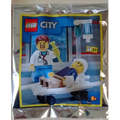 doctor and patient foil pack
