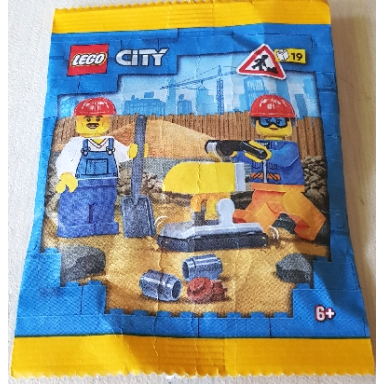 building team with tools paper bag
