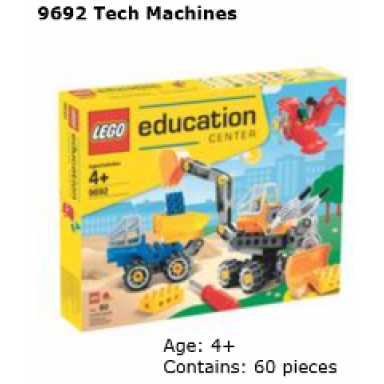 lec tech machines set lego education center