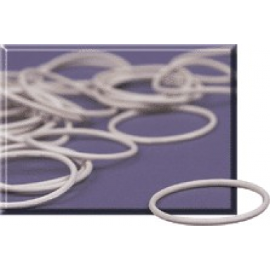 small white bands pack of 25