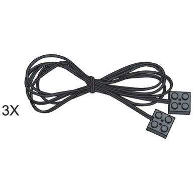 1280 mm connecting leads pack of 3