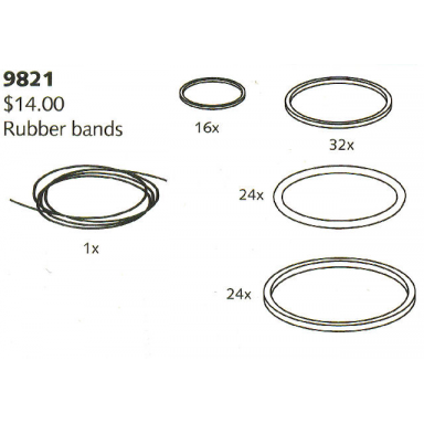 rubber bands