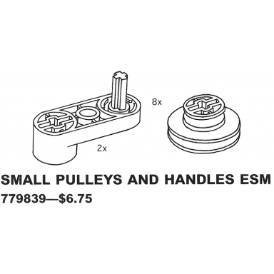small pulleys and handles esm early simple machines