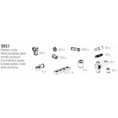 assortment of connectors