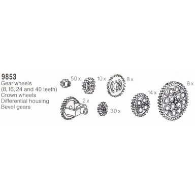 assortment of gears