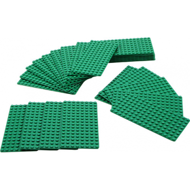 small green plates pack pack of 25