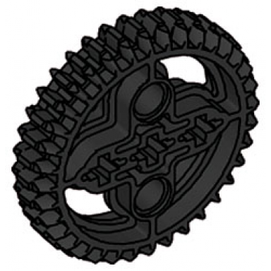 36-tooth double conical wheels pack of 25