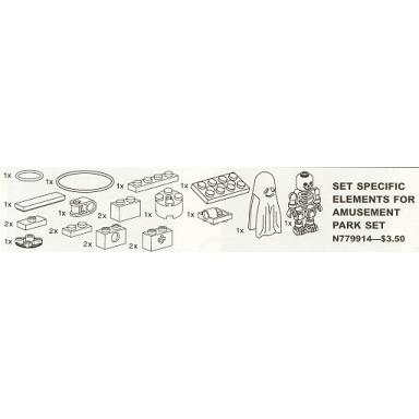 set specific elements for amusement park set