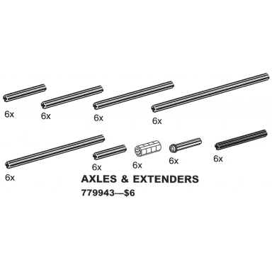 axles and extenders
