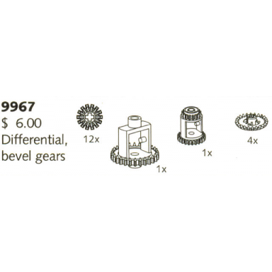differentials and crown gears