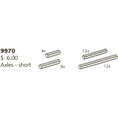 short cross axles