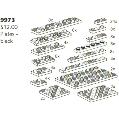 plates blue