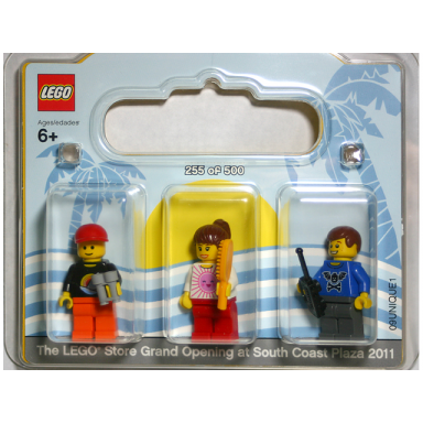 lego store grand opening exclusive set south coast plaza costa mesa ca blister pack