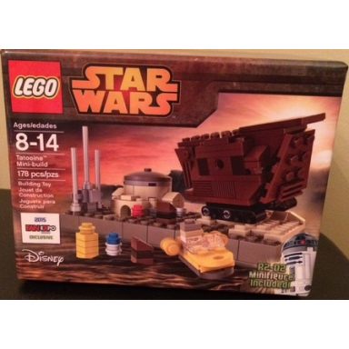 tatooine mini-build with r2-d2 - fan expo canada 2015 exclusive