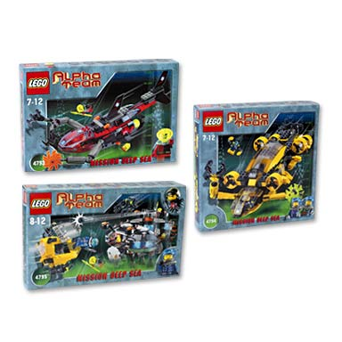 alpha team mission deep sea kit