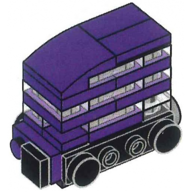 lego brand store exclusive build - harry potter knight bus