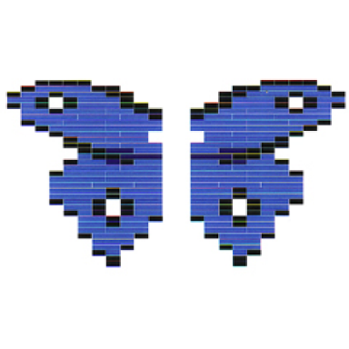 butterfly - blue wings with white spots legoland california ambassador pass exclusive