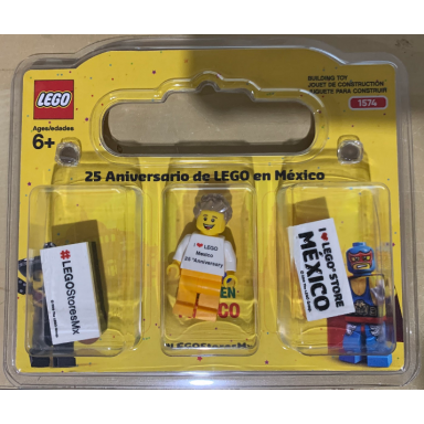 25 aniversario de lego en mexico exclusive set blister pack