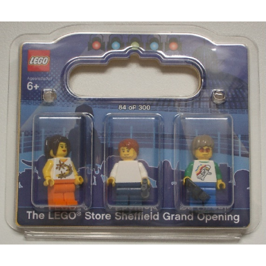 lego store grand opening exclusive set sheffield england blister pack