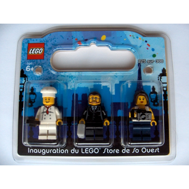 lego store grand opening exclusive set paris france so ouest blister pack
