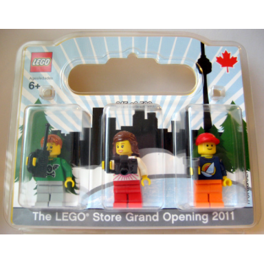 lego store grand opening exclusive set sherway gardens mall toronto on canada blister pack
