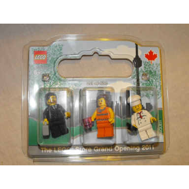 lego store grand opening exclusive set fairview mall toronto on canada blister pack