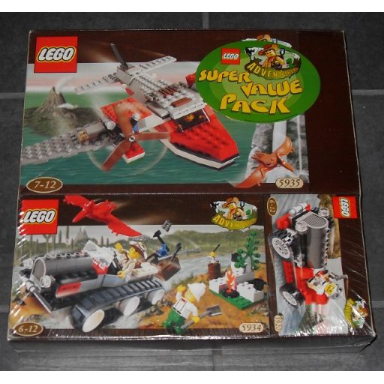 adventurers bundle pack super value pack copack of sets 5920 5934 and 5935