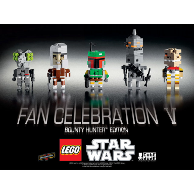 cubedude - bounty hunter edition - star wars fan celebration v exclusive